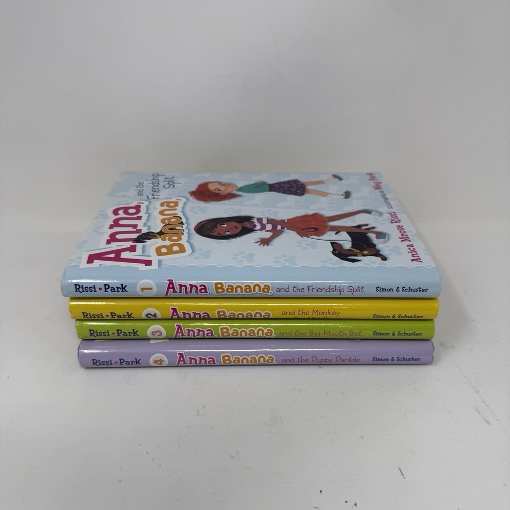 Anna, Banana Series Books 1-4   Books in Hardcover